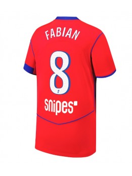 Billige Paris Saint-Germain Fabian Ruiz #8 Tredjedrakt 2025-26 Kortermet